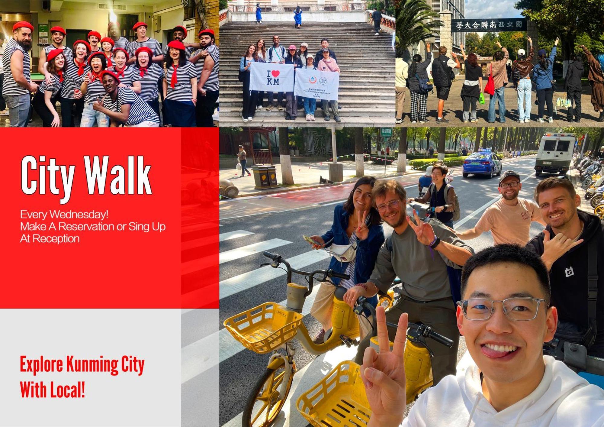 The Cloudland International Youth Hostel Close To The City Center,10 Min Walks To The Subway, Close To The Night Market, Old Street, Green Lake, English-Speaking Service, Free Activity Convenient Payment And Visa Cards Are Accepted Kunming Extérieur photo